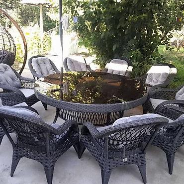 Комплекты садовой мебели: Комплект садовой мебели, Стол, Ротанг — 19