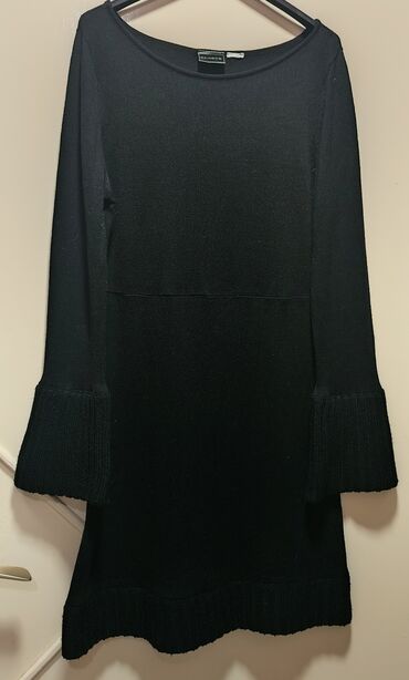 majice sa spustenim ramenima: Color - Black, Long sleeves