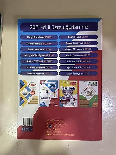 Testlər: İnci baxşalili sınaq tonlusu 12 manata almışam bu il Məhsul — 2