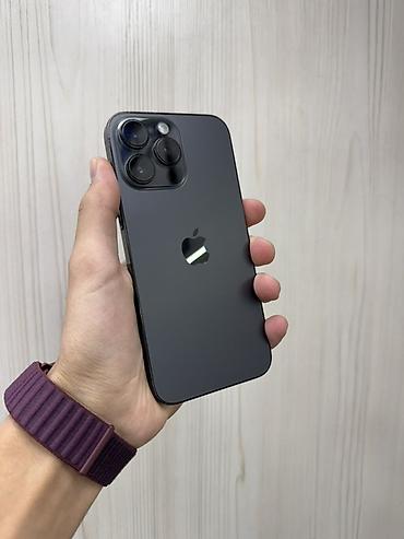 aifon: IPhone 14 Pro Max, Б/у, 1 ТБ, Черный, Защитное стекло, Чехол, В рассрочку, 70 % — 1