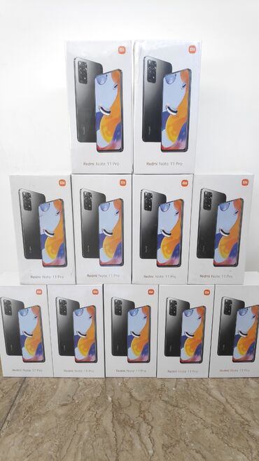 xiaomi mi note 10 pro: Xiaomi Redmi Note 11 Pro | 128 GB | rəng - Qara 
 | Zəmanət, Sensor, İki sim kartlı