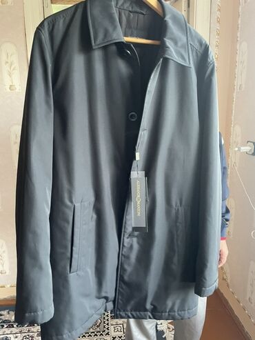 Paltolar: Palto, 6XL (EU 52), rəng - Qara