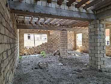 anaskində evlər: Satılır: 2 mərtəbəli daş ev karkası - Ölçü və plan: Düzbucaqlı — 8
