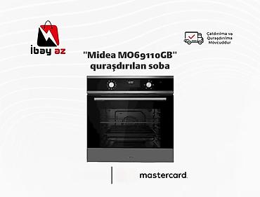 midea: "Midea MO69110GB" quraşdırılan soba ✅ Brend: Midea ✅ Komplektasiya — 1