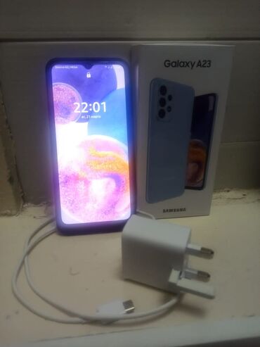 Техника и электроника: Samsung Galaxy A23 | 128 ГБ | | Зарядное устройство, Защитное стекло, Чехол | С документами | 4G (LTE)