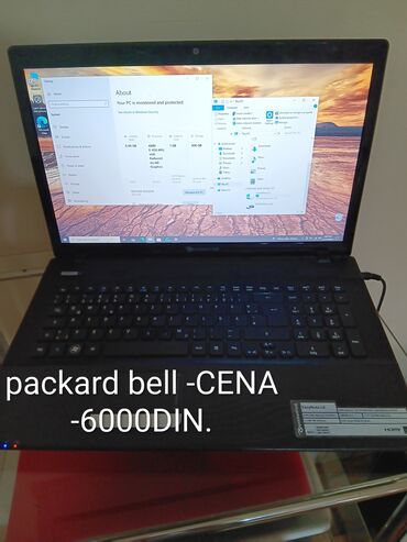 Packard Bell: AMD E, 6 GB OZU, 15.6 " — 2