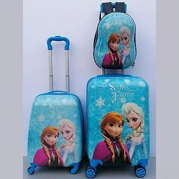 ca deca: Trod elni set kofera i ranac sa motivom “Sisters Forever” (Frozen) - — 1