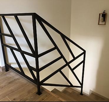 Готовые перила: Готовые перила, Материал: Металл, Для лестницы — 8