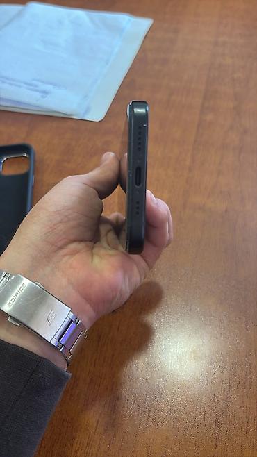 irsad electronics televizorlar: IPhone 15, 128 GB, Black Titanium, Face ID, Sənədlərlə — 5