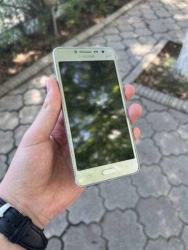 самсунг а8: Samsung Galaxy J5 2016, Колдонулган, 16 GB, түсү - Ак, 2 SIM
