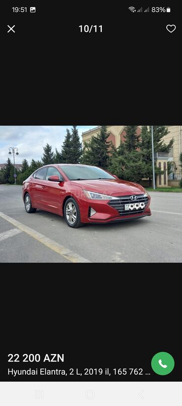 Hyundai: Hyundai Elantra: 2 l | 2019 il Sedan — 6