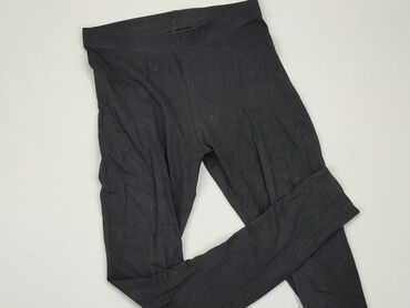 czarne luźne t shirty: Leggings, Esmara, XS (EU 34), condition - Good