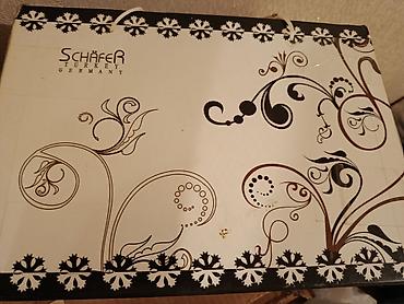 schafer: Qəhvə dəsti, rəng - Ağ, Keramika, Schafer, 6 nəfərlik, Türkiyə — 1
