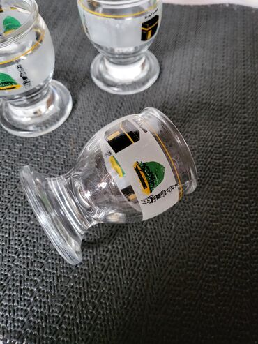 Čaše: Casice nove za zestoko pice. Komada 6 u ceni,jako tkz.zamzam staklo — 10