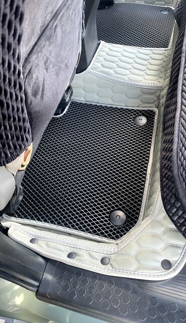 Полики: 5D Экокожа Полики Для салона Subaru, цвет - Синий, Новый, Самовывоз, Платная доставка — 4