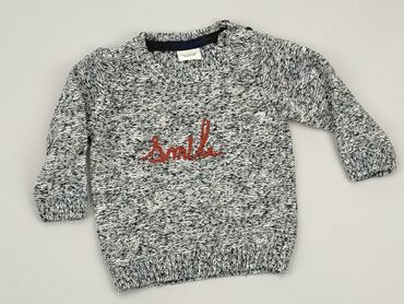sweterek z kryształkami: Sweter, 6-9 m, stan - Dobry