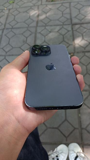 калганы: IPhone 14 Pro Max, Жаңы, 512 ГБ, Графит, 93 % — 4