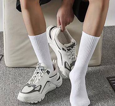 Носки и белье: Носки, Новый, 38 - 40, цвет - Белый — 2