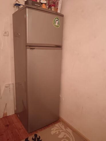 İşlənmiş 2 qapılı LG Soyuducu Satılır, rəng - Boz, Dolab içi