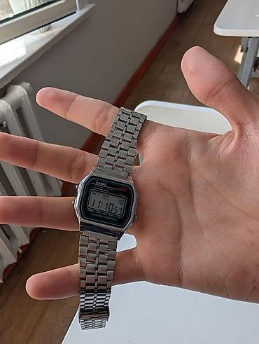 gbd 200: CASIO A158W — классические цифровые часы - Корпус: прямоугольный — 2