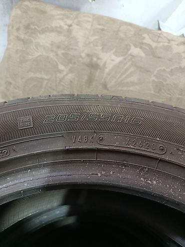 Транспорт: Шины 205 / 55 / R 16, Лето, Б/у, Комплект, Легковые, Япония, GoodYear — 2