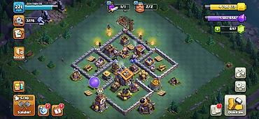 Oyuncaqlar: Clash of Clans hesabı – 221 level, Bələdiyyə (Town Hall) 16, tam maxa — 5