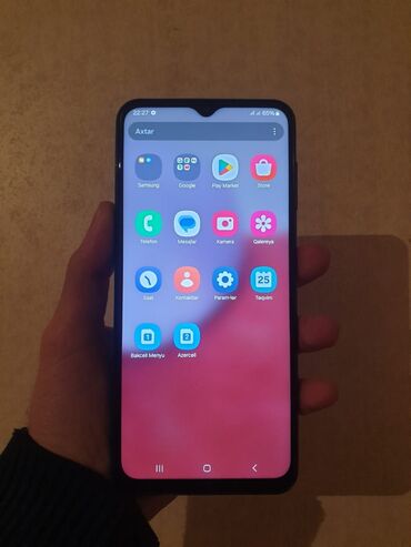 tap az telefon: Samsung Galaxy A13, 32 GB, rəng - Bej, Barmaq izi, İki sim kartlı, Face ID