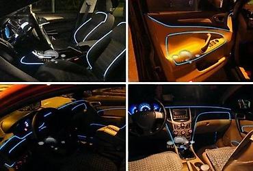 Auto delovi, gume i tjuning: Opticko vlakno traka 2m zelena. Led traka opticko vlakno za — 4