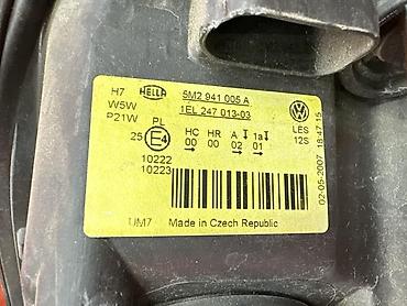 volkswagen caddy фара: Передняя левая фара Volkswagen 2008 г., Б/у, Оригинал, Германия — 5