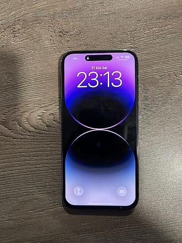 iphone barter var: IPhone 14 Pro Max, 128 GB, Narıncı, Barmaq izi, Face ID, Simsiz şarj — 6