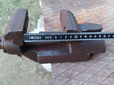 multi tool: Sovet istehslı metal sıxac (mengene) - Material: tam metal/kötük — 5