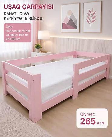 alfemo mebel: Uşaq çarpayısı – rahatlıq və keyfiyyət birlikdə Minimalist və zərif — 1