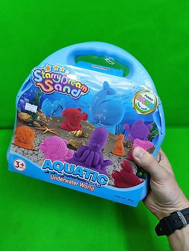 play doh: 🐠 КИНЕТИЧЕСКИЙ ПЕСОК «ПОДВОДНЫЙ МИР» 🌊 🏖️ Увлекательный игровой набор — 3