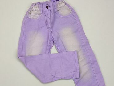 jeansy z motylkami: Джинси, Lupilu, 3-4 р., 104, стан - Хороший
