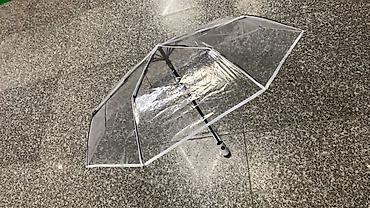 soft shell: Прозрачные зонты-купола. - Материал купола: плотный прозрачный ПВХ — — 2