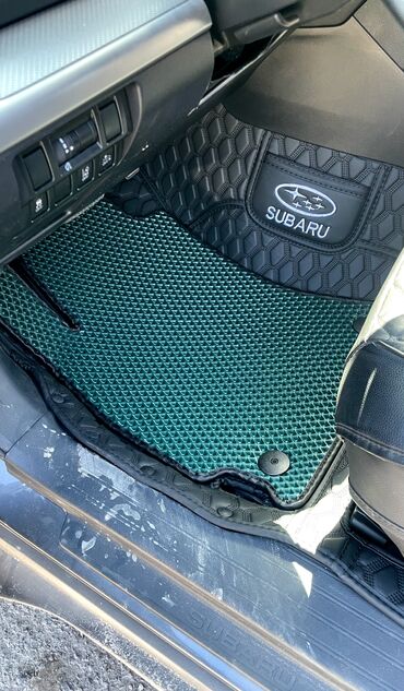 Полики: 5D Экокожа Полики Для салона Kia, цвет - Серый, Новый, Самовывоз, Платная доставка — 10