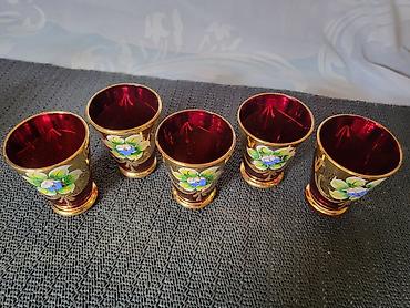 arkopal cinije: Casice Bohemija rucni rad 1950 do 1970 god.za zestoko pice. Casice — 3