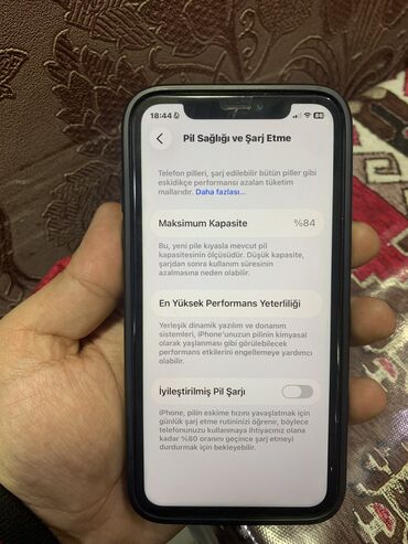 Apple iPhone: IPhone 11, 128 GB, Ağ, Face ID — 8