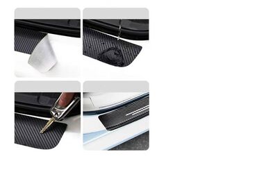 Tuning oprema: Stiker za branik automobila - karbon QASHQAI (NISSAN) Stiker za — 6