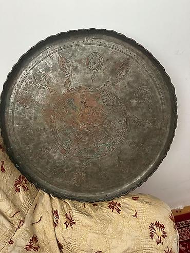 mis caydan: Mis sini antikvar 130yaşı var çekisi 4kilo yarim diametri 53sm — 1