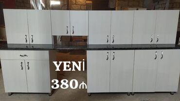 Yataq otağı dəstləri: Mətbəx mebeli yenidir 380₼ satılır‼️ Ölçü 3m ÇATDIRILMA QURAŞDIRILMA