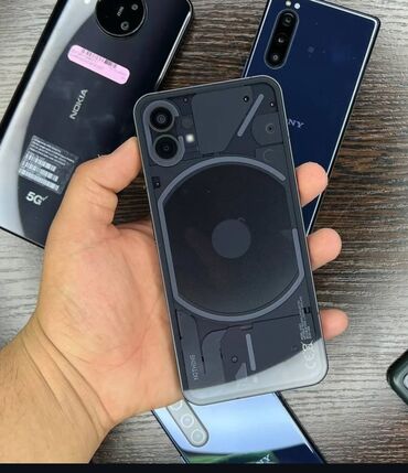 чехлы на iphone xr: Nothing, Phone 1, Колдонулган, 256 ГБ, түсү - Кара, 2 SIM