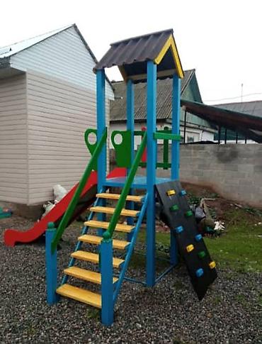 Детские горки: Горки и комплексы для детских площадок, пластик металл дерево на — 20