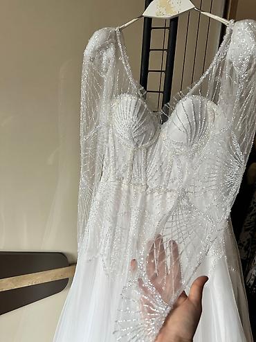 Toy paltarları və aksesuarları: Gelinliyimi satiram 700 azn tek parcasina verilib leyada tikilmeyine — 4