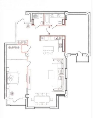 Продажа квартир: 3 комнаты, 133 м², Элитка, 9 этаж, ПСО (под самоотделку)