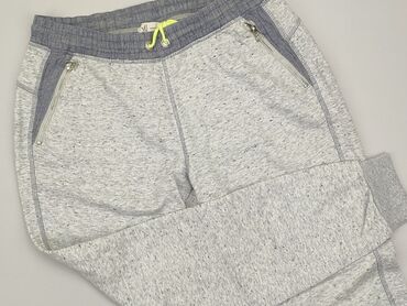 beżowe spodnie materiałowe: Sweatpants, Reserved, M (EU 38), condition - Good