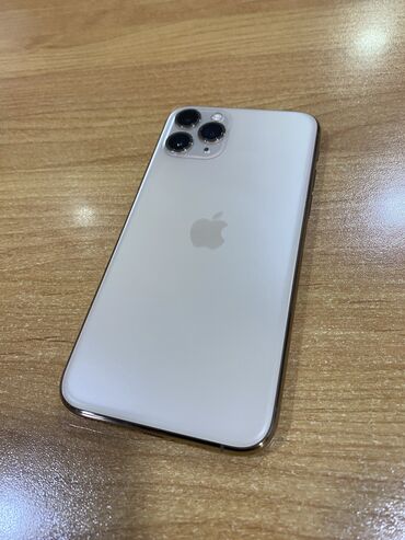 Apple iPhone: IPhone 11 Pro, 64 GB, Qızılı, Zəmanət, Simsiz şarj, Face ID