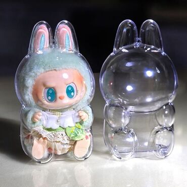 где можно купить книгу в конце они оба умрут: 🐰 Прозрачный защитный чехол для Labubu ✨ Сделай свою куколку ещё