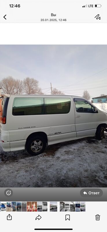 опель вектора а: Nissan Elgrand: 2000 г., 3 л, Автомат, Дизель, Универсал