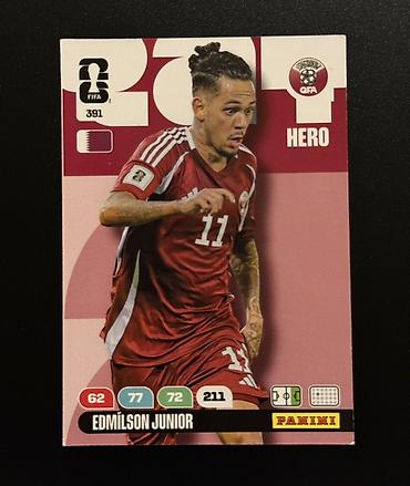 İncəsənət və kolleksiyalar: Edmilson Junior 🇶🇦 Panini Adrenalyn XL FIFA World Cup 2026 kolleksiya — 1